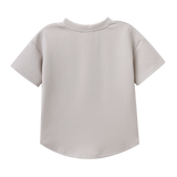 Max Scoop Tee - Pebble
