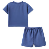 Jacob Tee & Short Set - Blue
