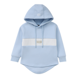 Storm Detailed Hoodie - Blue