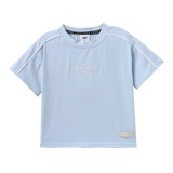Storm Cracked Soda Printed Tee - Blue