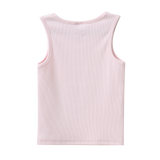 Stella Ribbed Tank - Pink