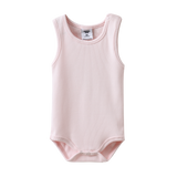 Stella Ribbed Bodysuit Tank - Pink
