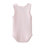 Stella Ribbed Bodysuit Tank - Pink