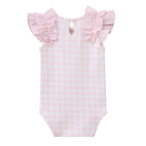 Tilli Check Frill Bodysuit