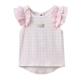Tilli Check Frill Top