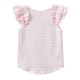 Tilli Check Frill Top