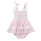 Tilli Check Bodysuit Dress