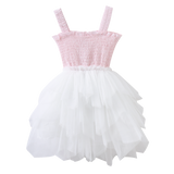 Tilli Pink/White Shredded Tutu