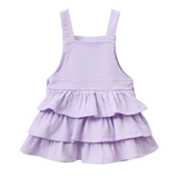 Wisteria Denim Layered Pinafore - Purple