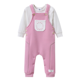 Savannah Detail Overalls - Pink