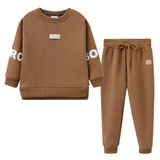 Elias Crew & Pants Set - Maple