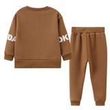 Elias Crew & Pants Set - Maple