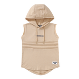 Blade Hooded Tank - Biscuit
