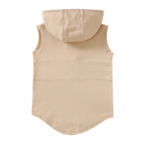 Blade Hooded Tank - Biscuit