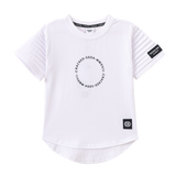 Cyrus Detailed Tee - Cream