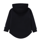 Reid Detailed Hoodie - Black