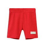 London Ribbed Shorts - Red