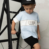 Storm CRKD Multi Tee - Blue/White