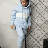 Storm Detailed Hoodie - Blue