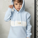 Storm Detailed Hoodie - Blue