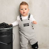 Ajax Textured Overall Set - Grey