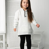 Alaska Textured Hooded Dress - Grey