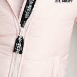 Alaska Detailed Puffer Jacket - Pink