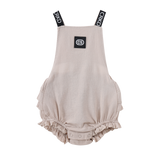 Amanie Frill Overall - Beige