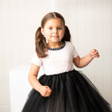 Amari Cracked Soda Tutu - Pink/Black