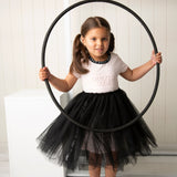 Amari Cracked Soda Tutu - Pink/Black