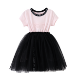 Amari Cracked Soda Tutu - Pink/Black