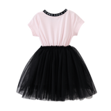 Amari Cracked Soda Tutu - Pink/Black