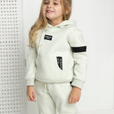 Arlo Pocket Hoodie Pale Aqua