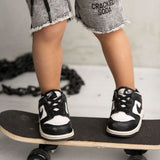Dustin Cracked Soda Denim Shorts - Ash