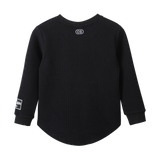 Asher Textured Crew - Black.