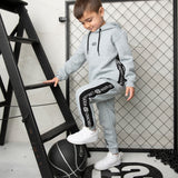 Ashton Textured Trackpants - Grey