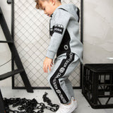 Ashton Textured Trackpants - Grey