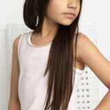Ava Detailed Tank - Pink
