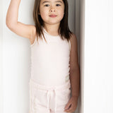 Ava Detailed Tank - Pink