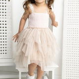Ava Detailed Tutu - Pink