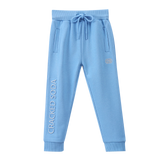 Ava French Terry Crew  & Trackpant Set - Blue