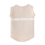 Axel Detailed Tank - Beige