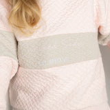 Bella Detailed Crew - Pink