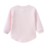 Bexley Textured Crew - Pink