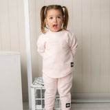 Bexley Textured Crew - Pink