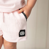 Bexley Textured Shorts - Pink