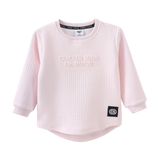 Bexley Textured Crew - Pink