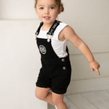 Billie Detailed Overall - Black