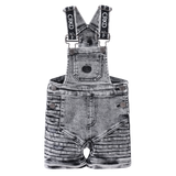 Billie Detailed Overall - Denim Grey