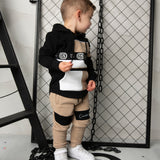 Albie Patch Hoodie - Biscuit